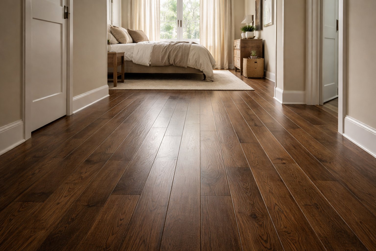 Hardwood flooring installaiton