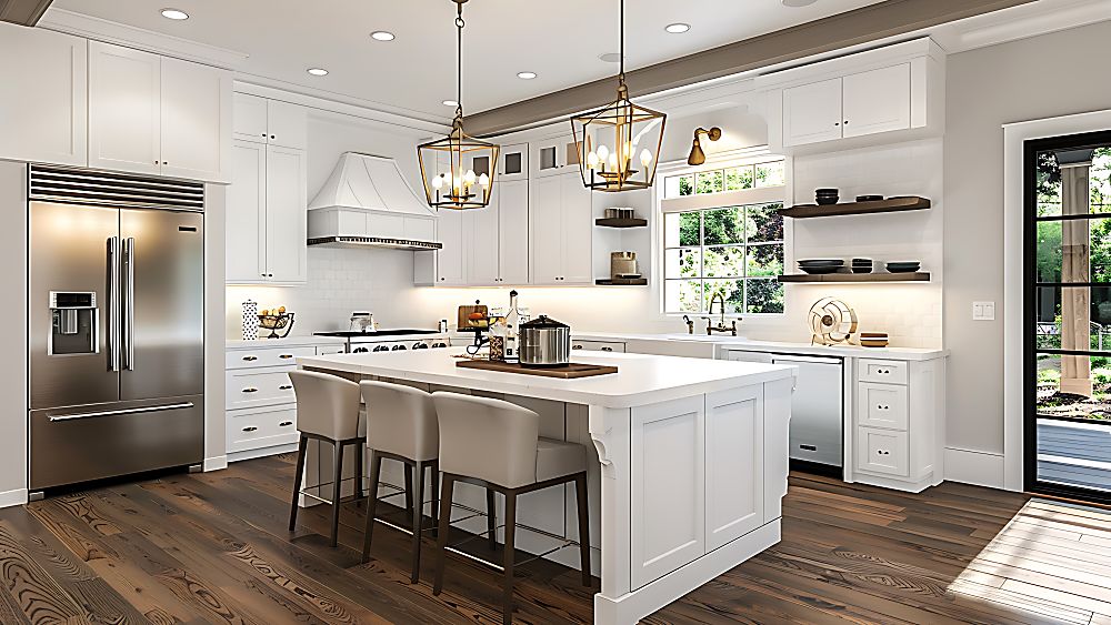 Kitchen Flooring in Covina, California from Nemeth Family Interiors